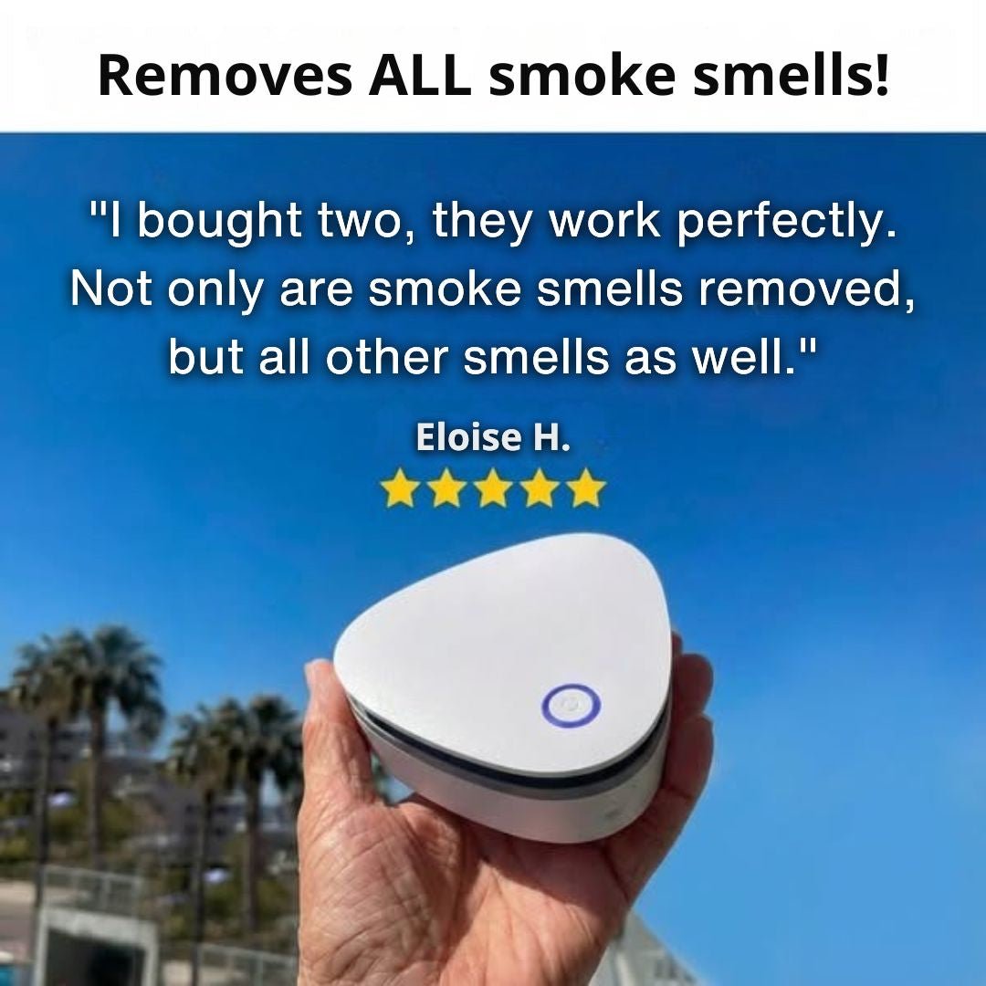 PureGo™ | Remove Smoke Smells & Odors with Ozone Technology